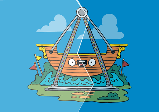 Два лагеря.